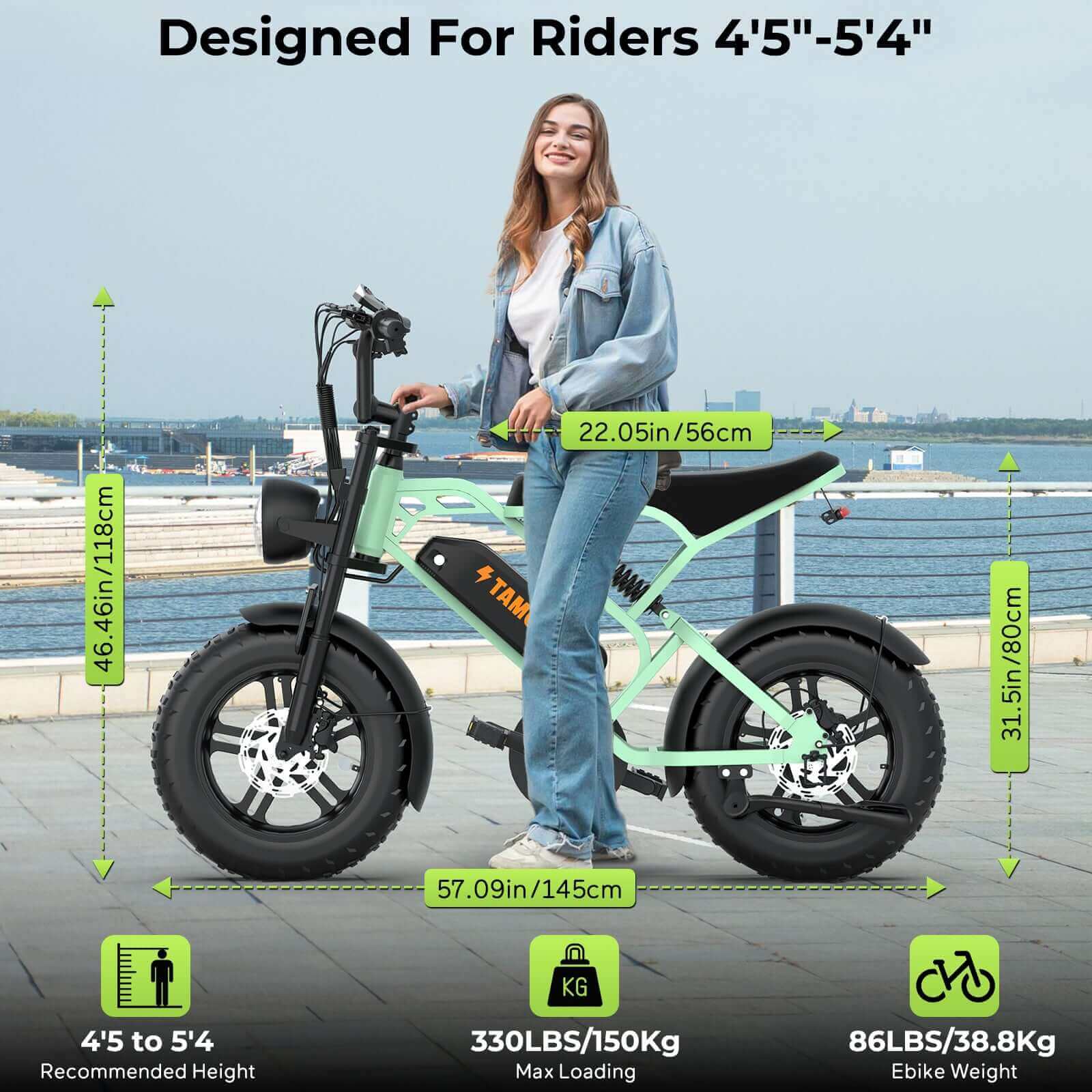 How to Choose the Right E-Bike Size: Frame Sizing and Fit for Tamobyke Electric Bikes