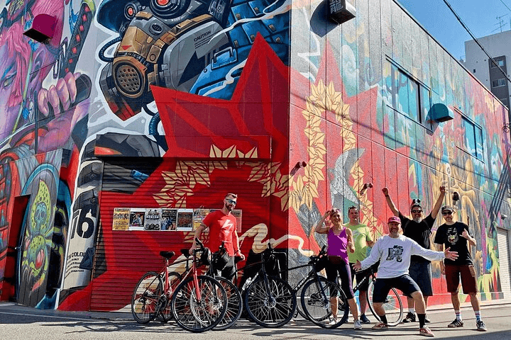 Urban Art Exploration Tour: Electric Bicycle Cultural Wall Tour Routes