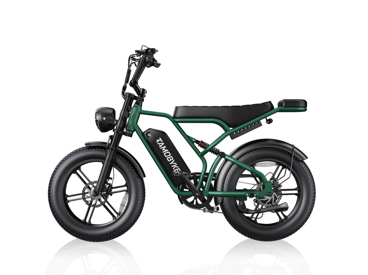 Tamobyke T60 Electric Bike green