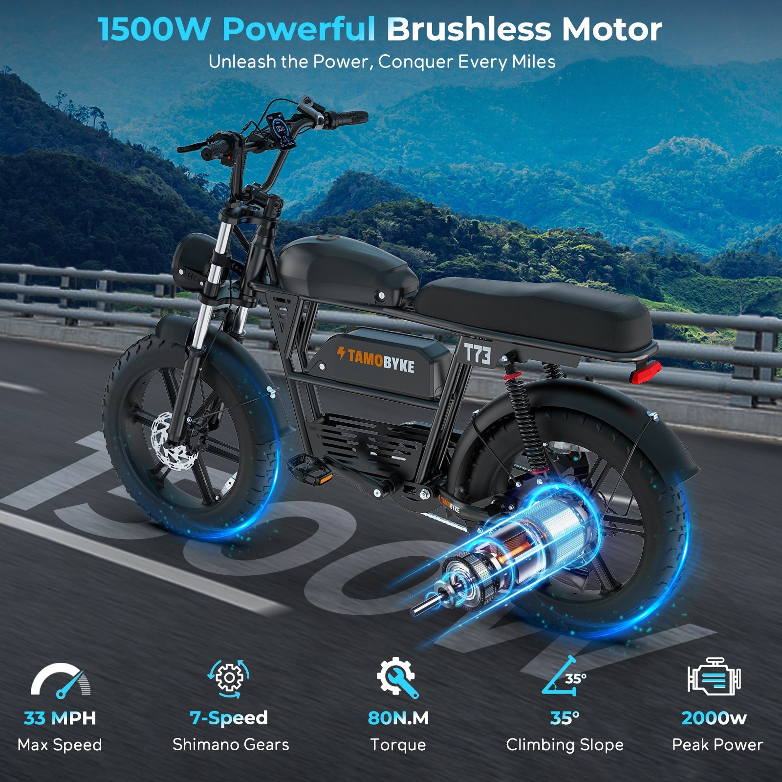 Tamobyke T73 Max Electric Bike