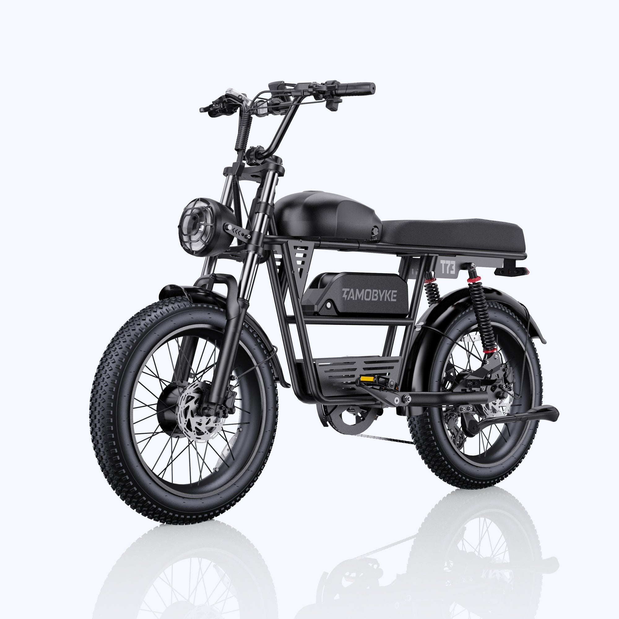T73 Pro Max E-bike Tamobyke Black