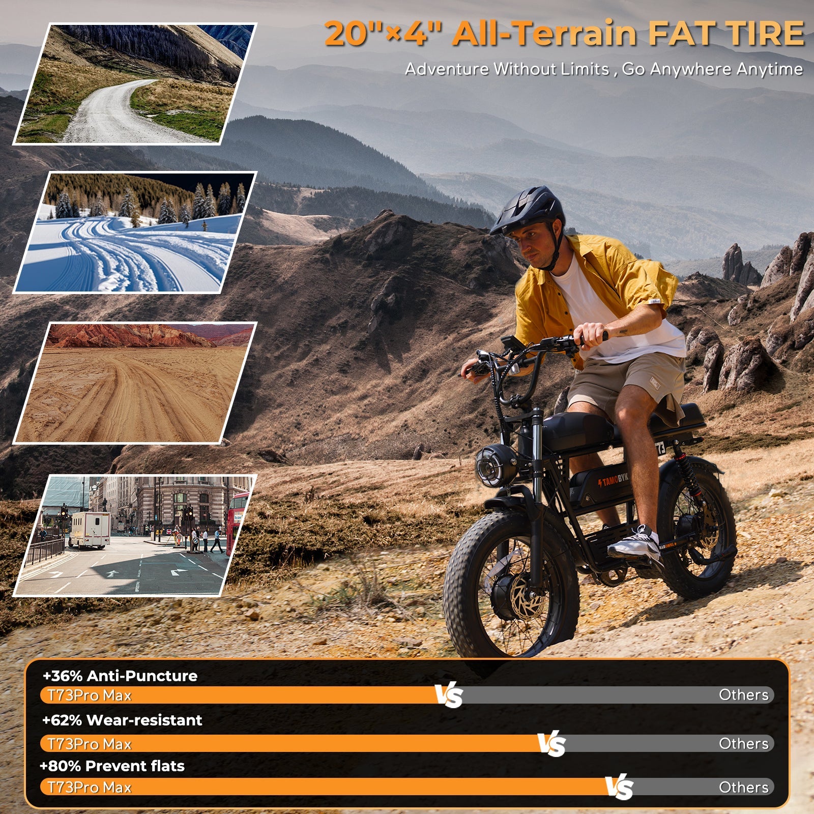 Tamobyke T73 Pro Max Electric Bike Tamobyke
