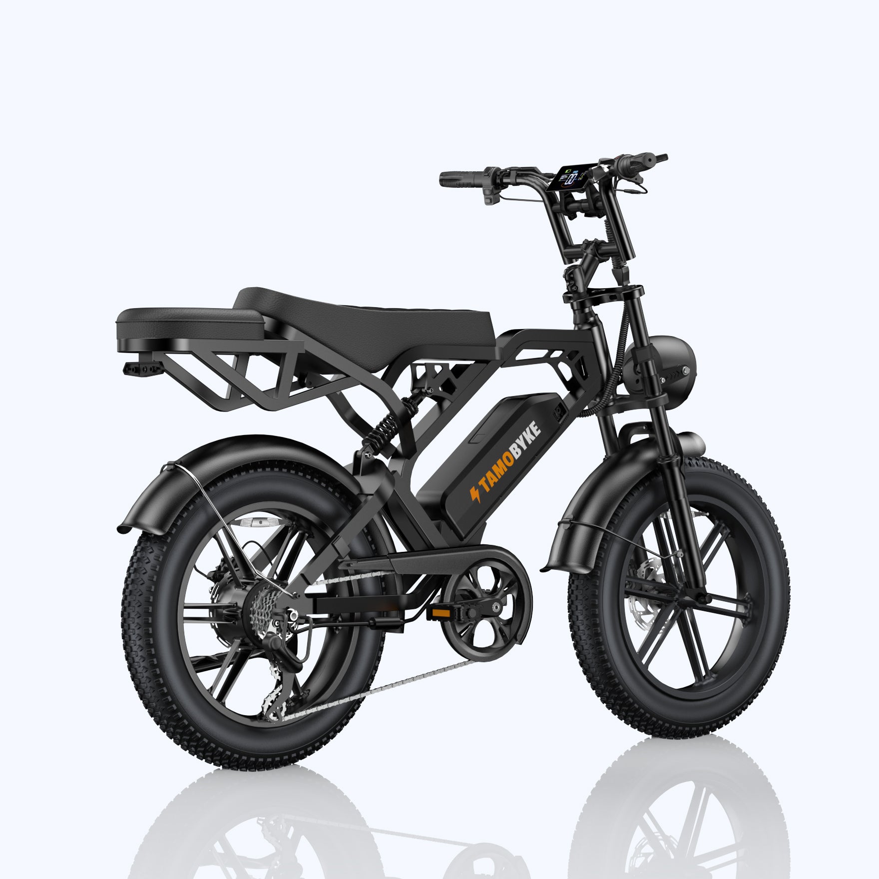 Tamobyke V20 commuter electric bike – detail view