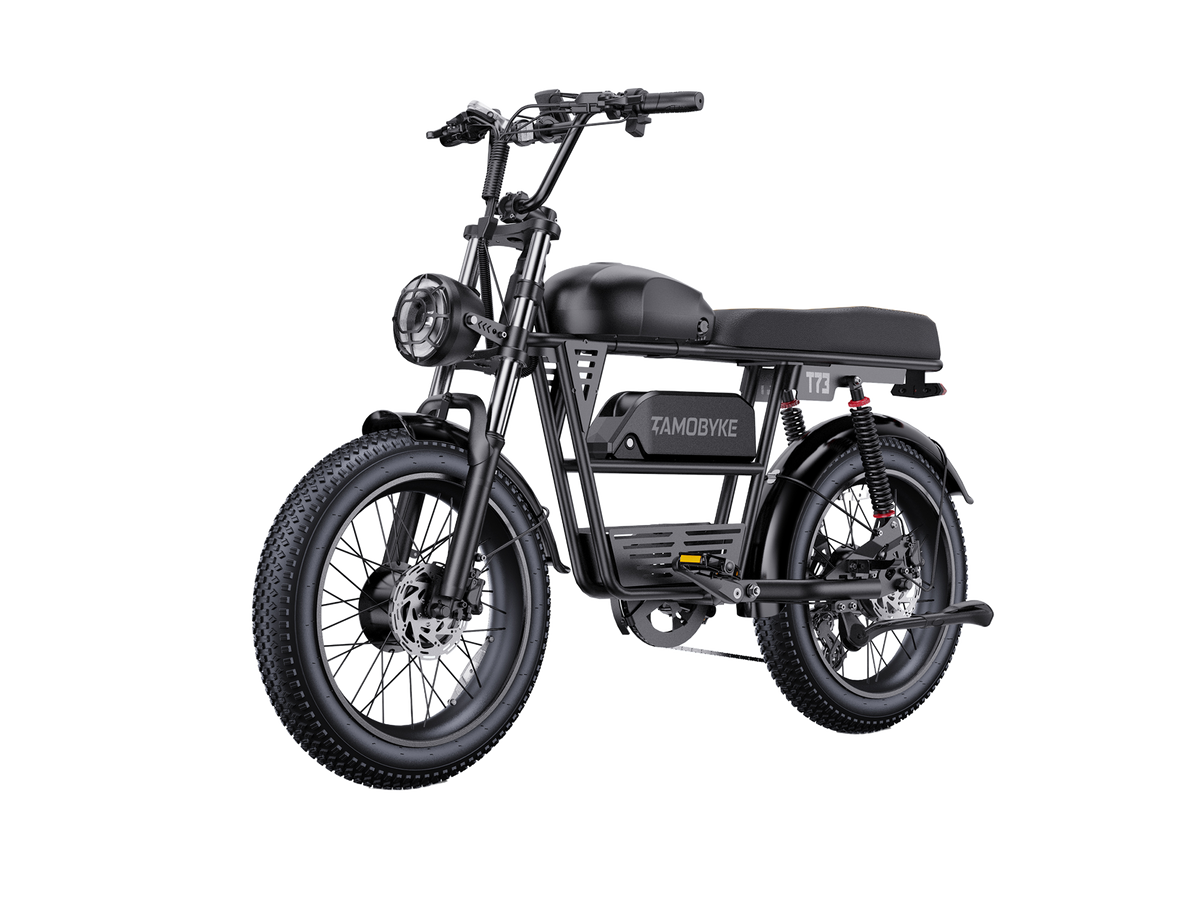 T73 Pro Max E-bike Tamobyke Black