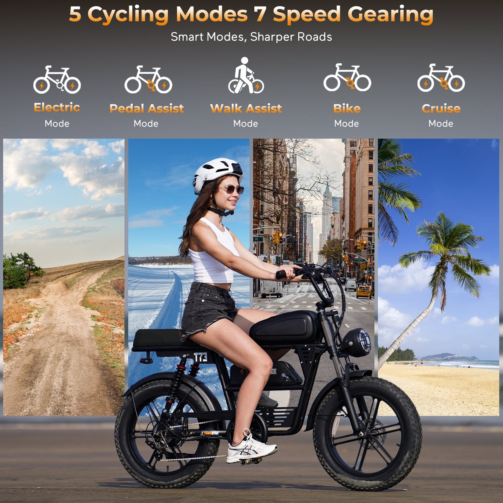 Tamobyke T73 Electric Bike Tamobyke