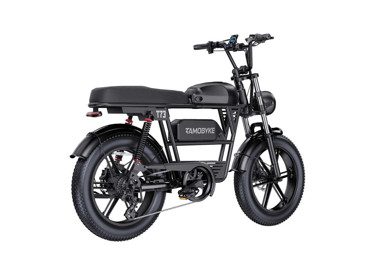 New T73 max E-bike Tamobyke Black