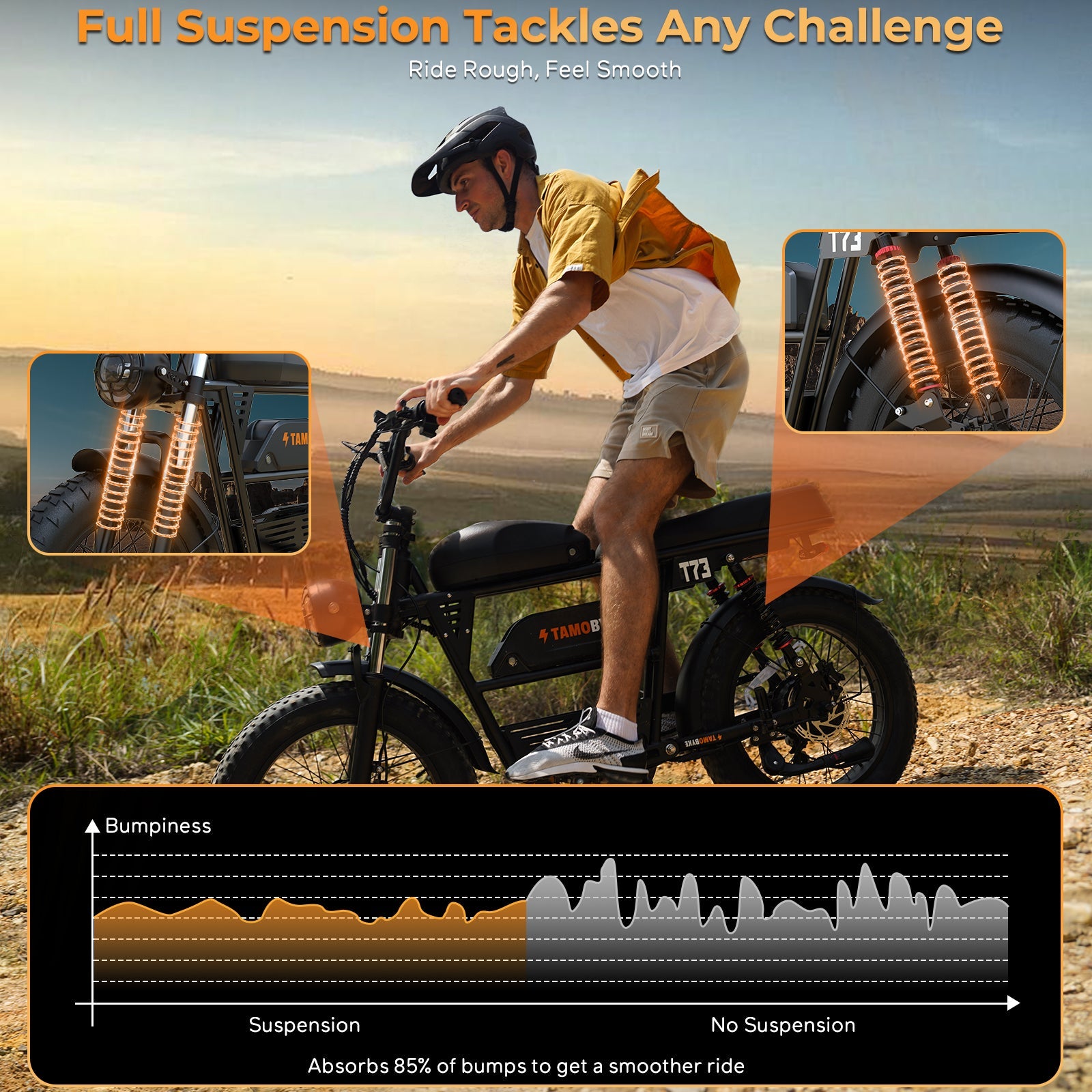 Tamobyke T73 Pro Max Electric Bike Tamobyke