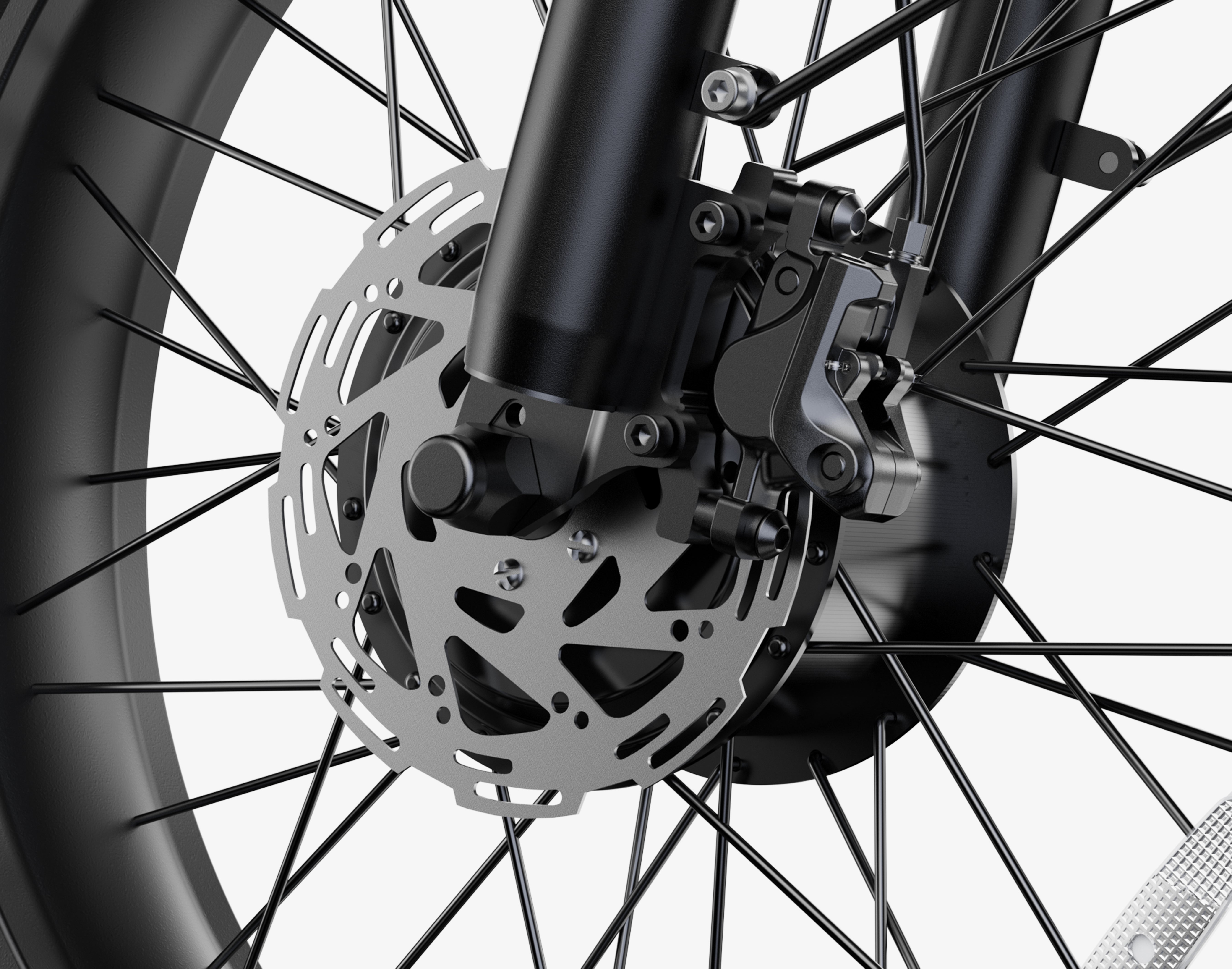 Tamobyke T73 hydraulic disc brakes for off-road and high-speed riding