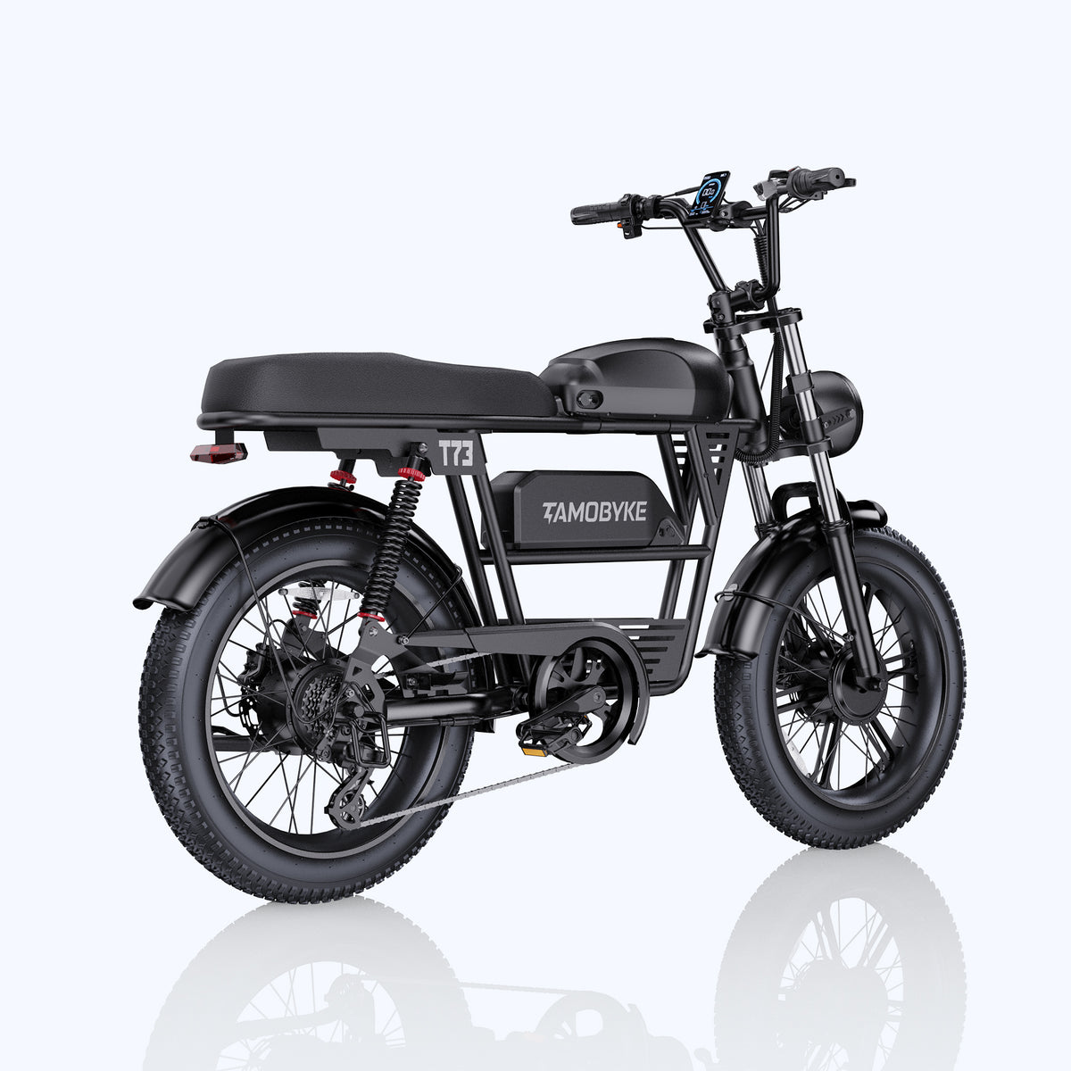 T73 Pro Max E-bike Tamobyke Black