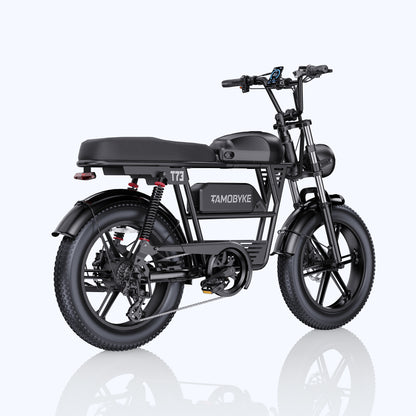 New T73 max E-bike Tamobyke Black