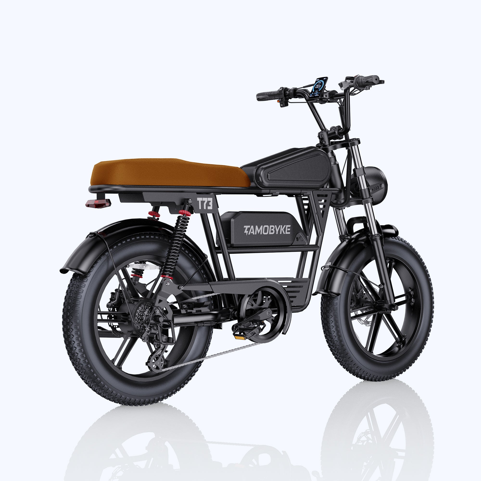 NEW T73 E-bike brown Tamobyke