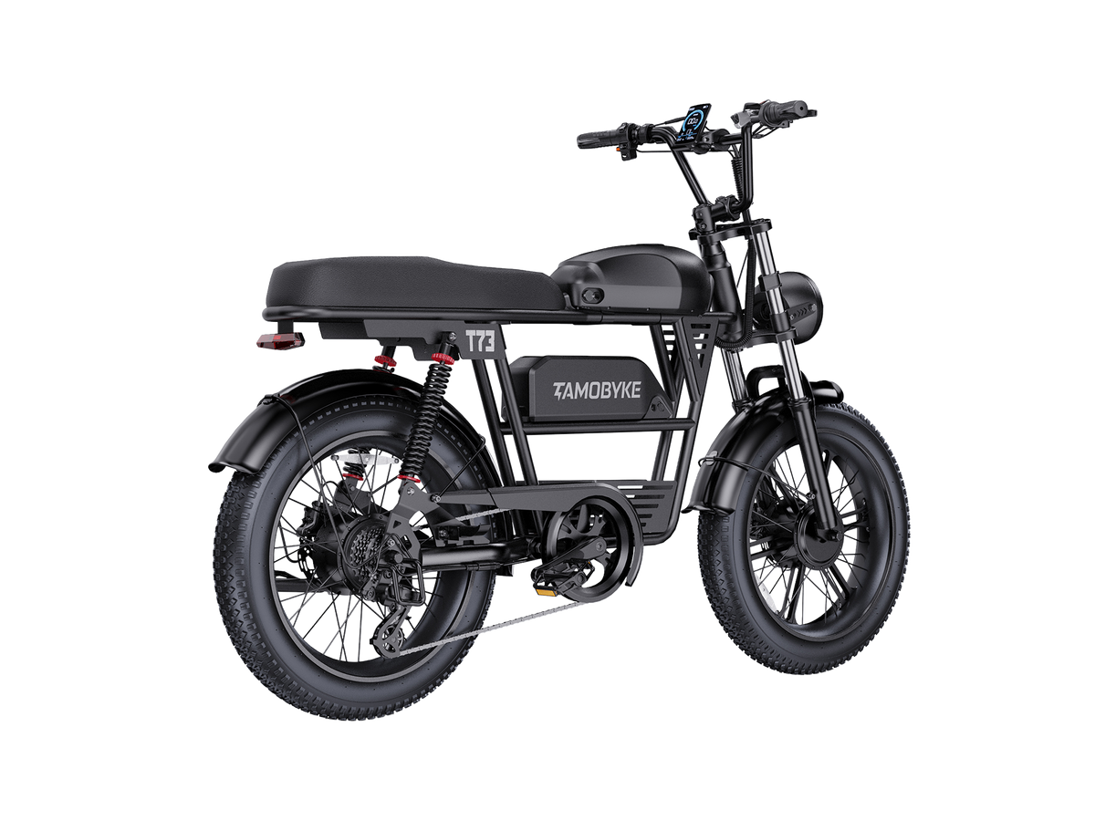 T73 Pro Max E-bike Tamobyke Black
