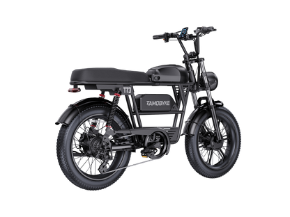T73 Pro Max E-bike Tamobyke Black