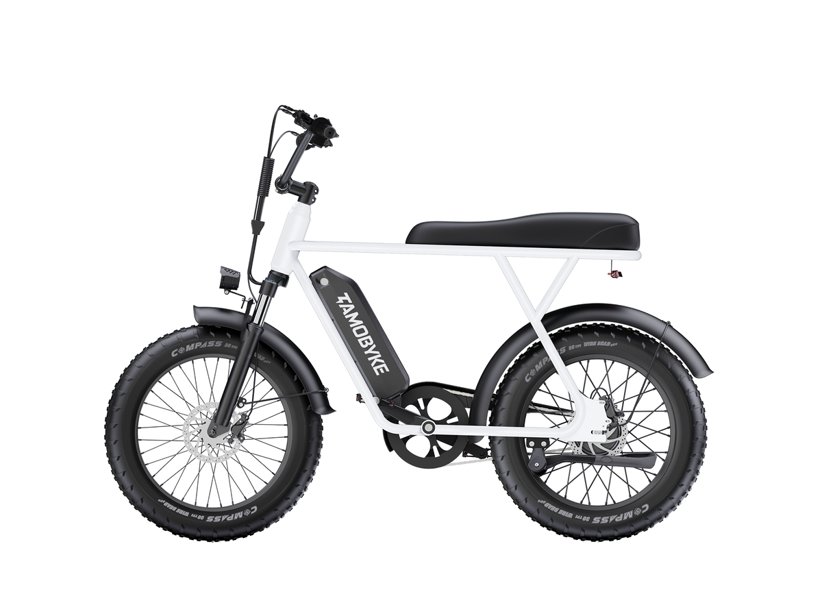 Tamobyke T63 Commuter Electric Bike white