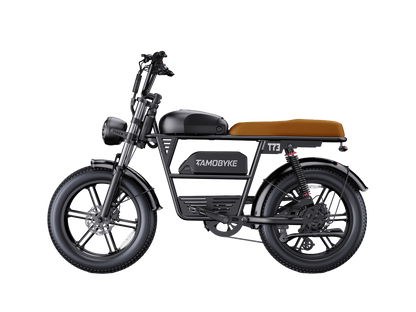 New T73 max E-bike Tamobyke Brown