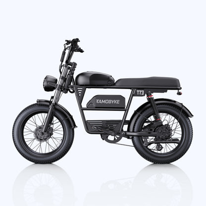 T73 Pro Max E-bike Tamobyke Black