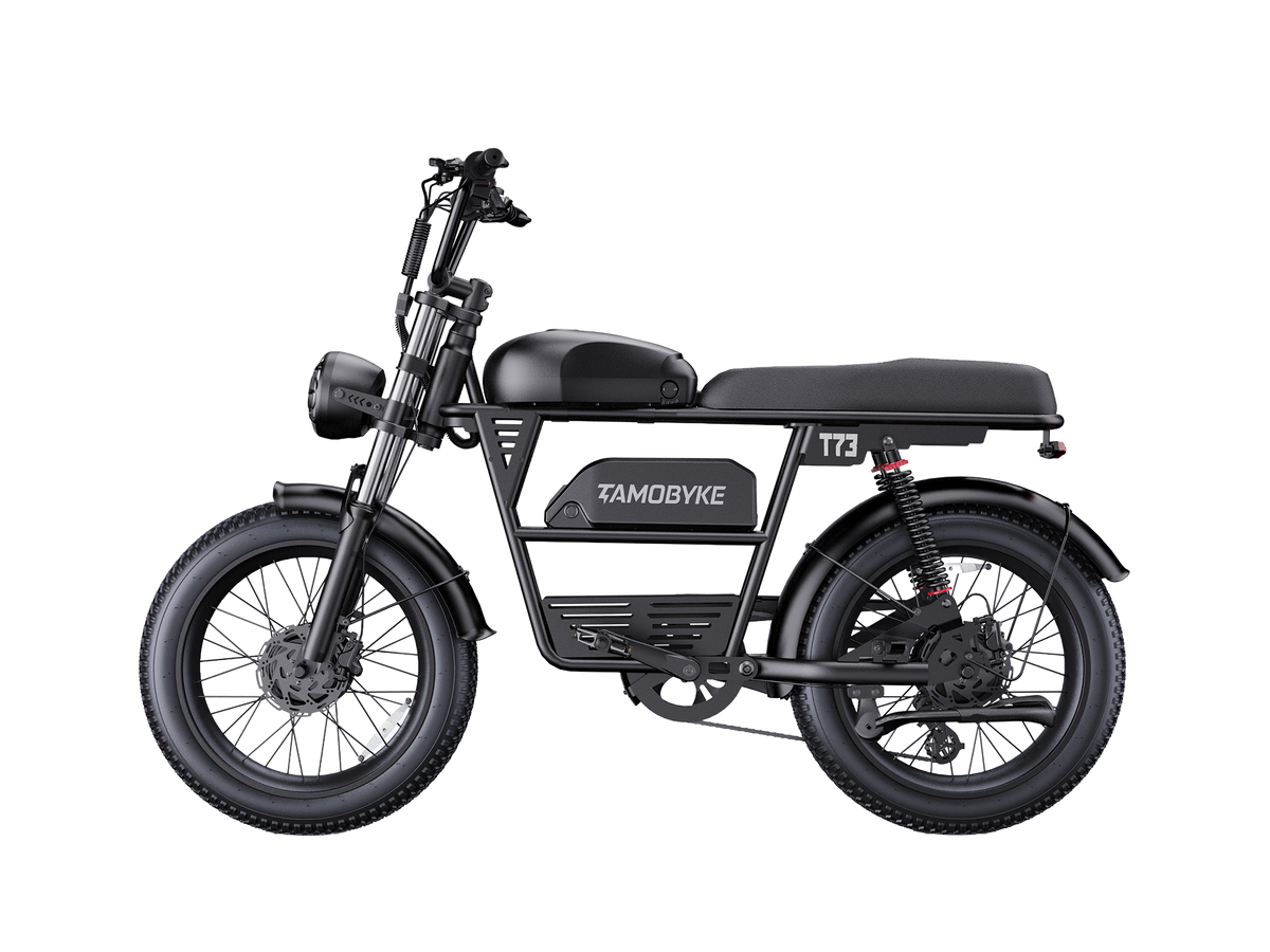 T73 Pro Max E-bike Tamobyke Black