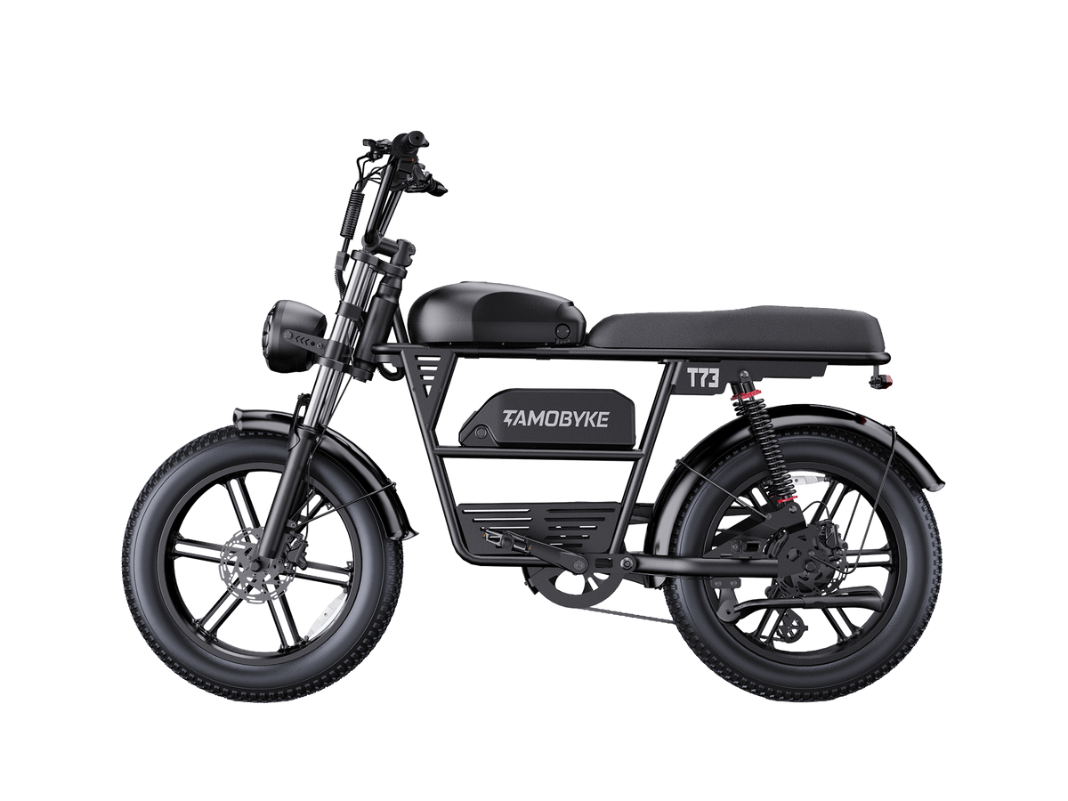 New T73 max E-bike Tamobyke Black