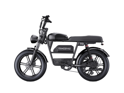 New T73 max E-bike Tamobyke Black