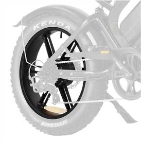 Tamobyke V20 Ebike 1000w Brushless Motor and Rear Wheel Hub