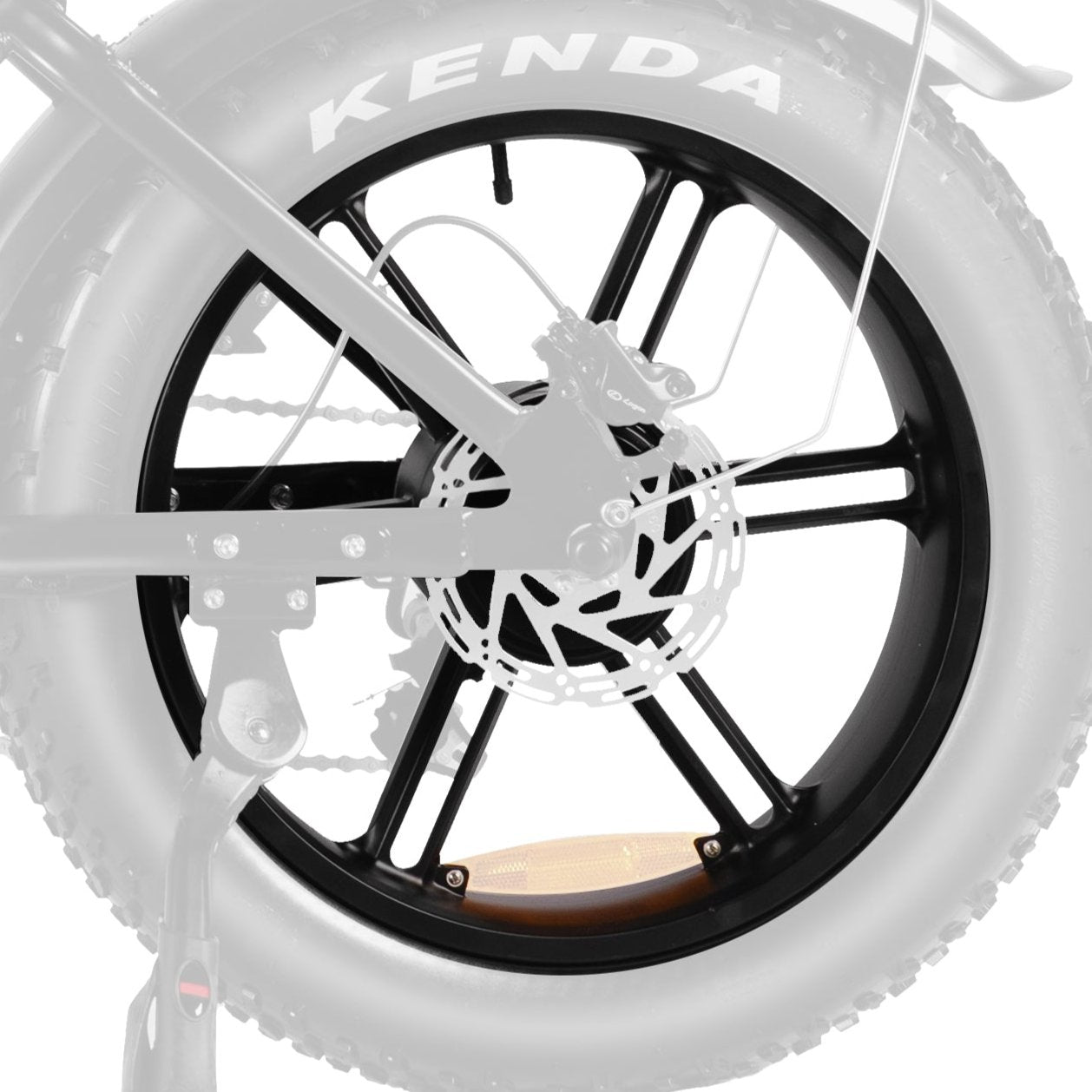 Tamobyke V20 Ebike 1000w Brushless Motor and Rear Wheel Hub