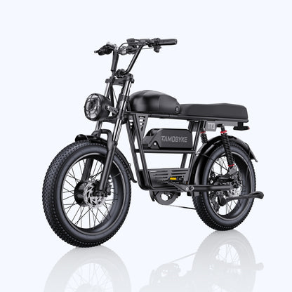 T73 Pro Max E-bike Tamobyke Black