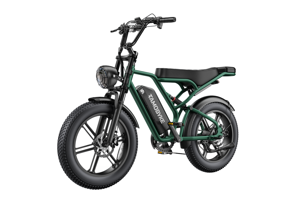 Tamobyke T60 Electric Bike green