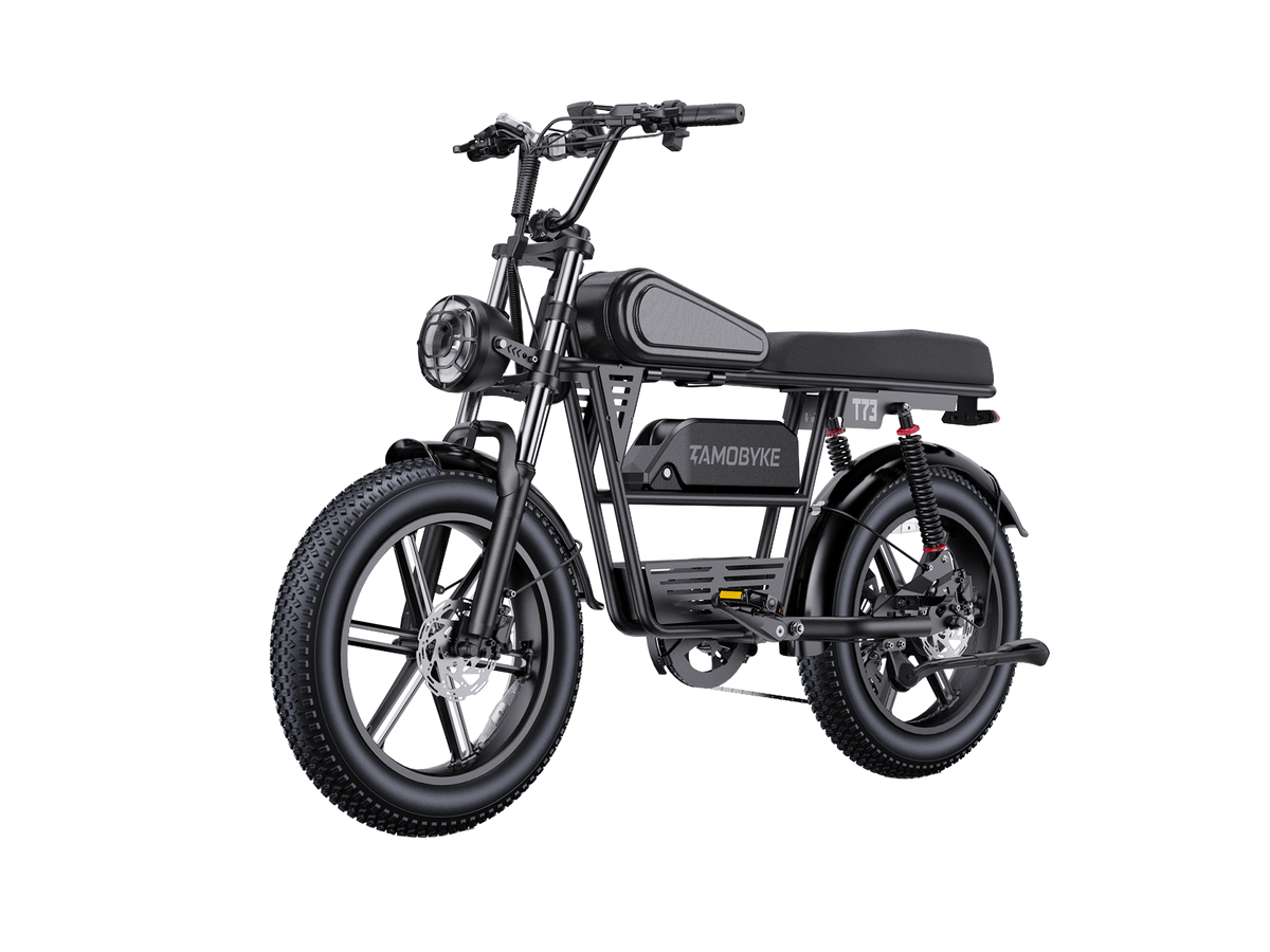 NEW T73 E-bike black Tamobyke