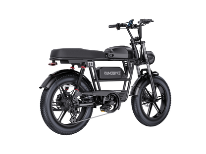 New T73 max E-bike Tamobyke Black