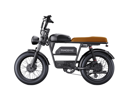 T73 Pro Max E-bike Tamobyke Brown